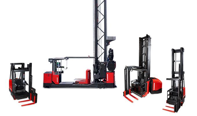 Turret Trucks, turret forklift, high lift forklift