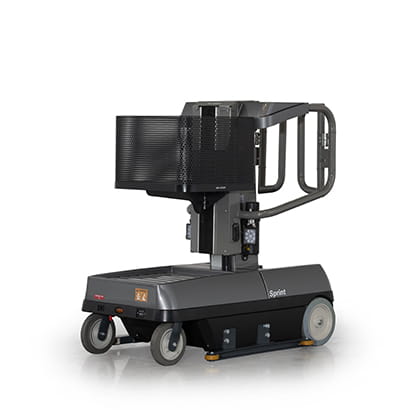 Sprint Aerial Lift, with basket